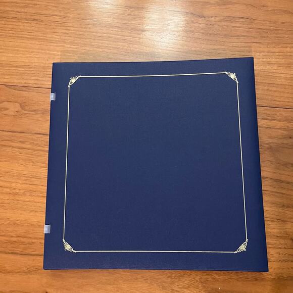 Creative Memories Album 12x12 Navy Blue New Open Package 15 Pages - Picture 2 of 8